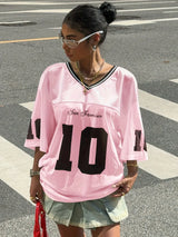 No.10 Athletic V-Neck T-Shirt