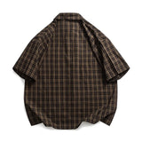 Plaid Pure Cotton Loose Casual Shirt
