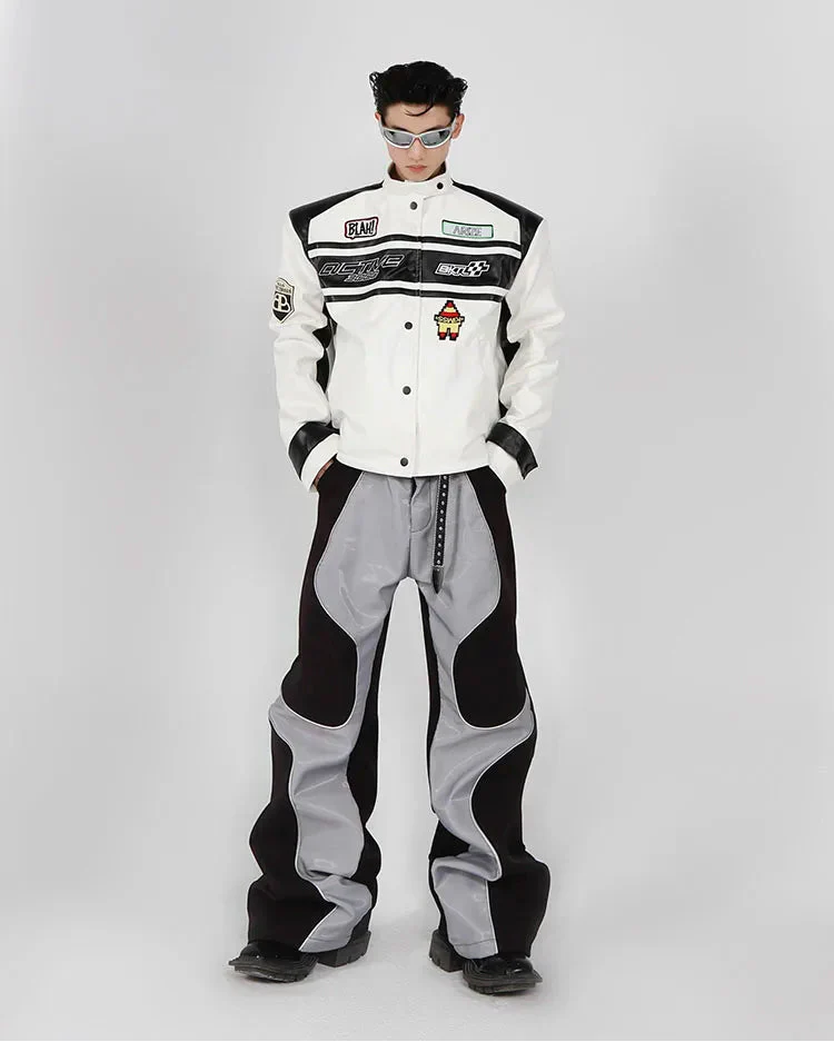 Cyberpunk Wide-leg Jeans
