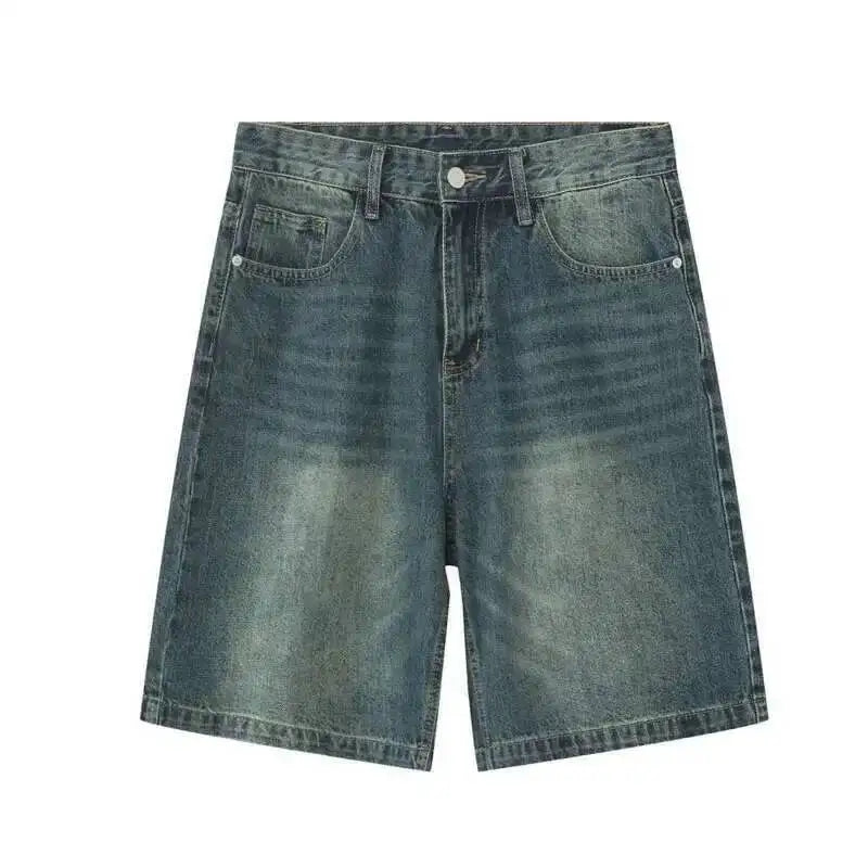 Y2K Washed Denim Shorts
