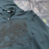 Cozy Cotton Dark Zipper Hoodie