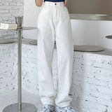 High Waist Vintage Wide Jeans