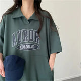 Sports Style Women's Oversized T-shirt