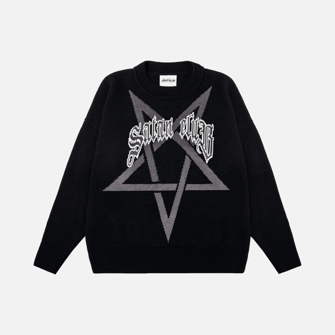 Y2K Star Gothic Sweatshirt