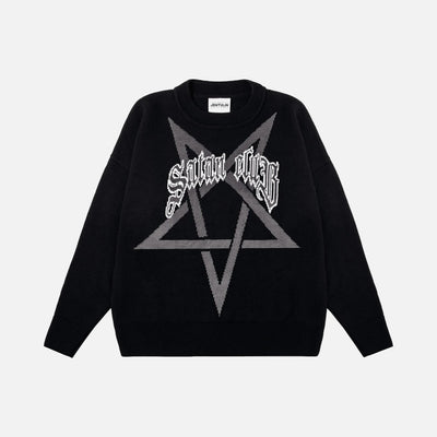 Y2K Star Gothic Sweatshirt