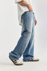 Washed Loose Fit Baggy Jeans
