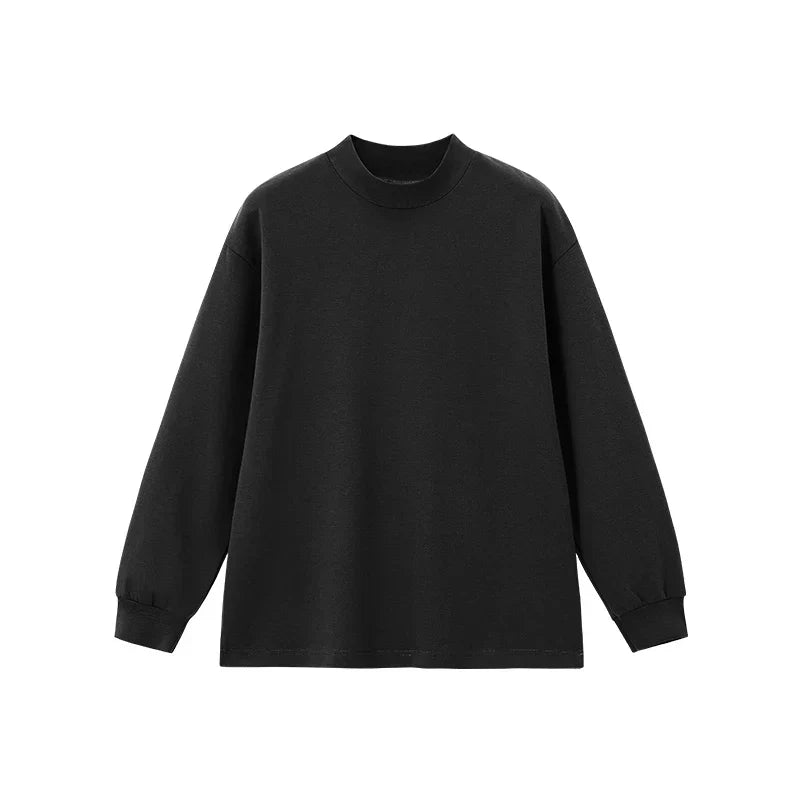 Soft Double Layer Turtleneck Sweater