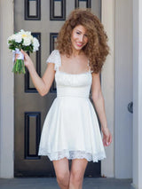 A Line Soft Girl Mini Dress