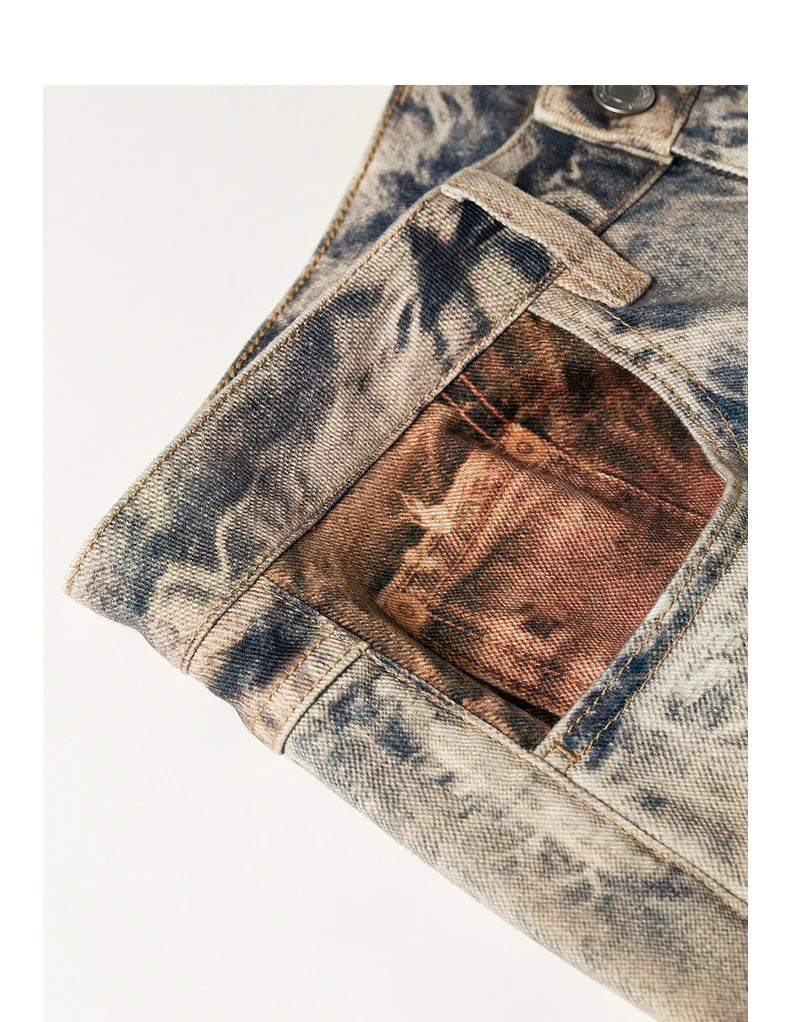 Wasteland Retro Wide Leg Jeans