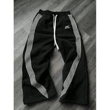 Y2K Striped Pattern Straight Leg Pants