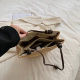 Women's Woven Vintage Shoulder Bag