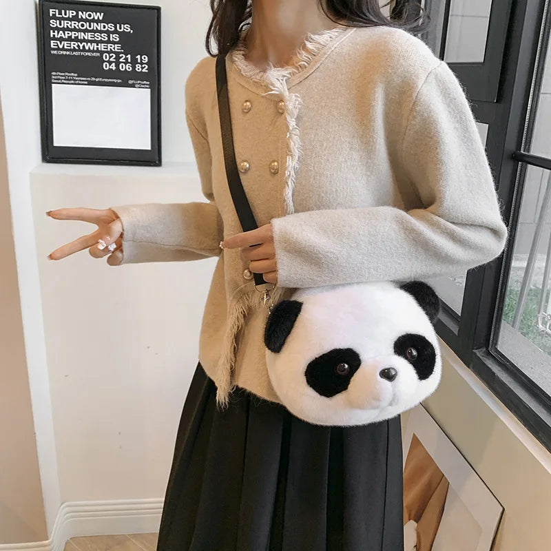 Cute Cartoon Panda Cross Bag