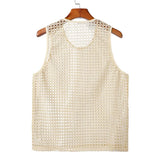 Handmade Mens Crochet Tank Tops