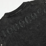 Vintage Gothic Print T-Shirt
