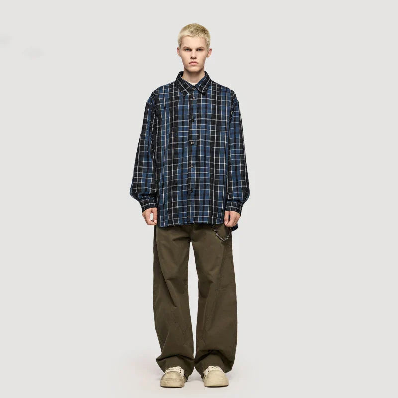 Oversized Plaid Shirt
