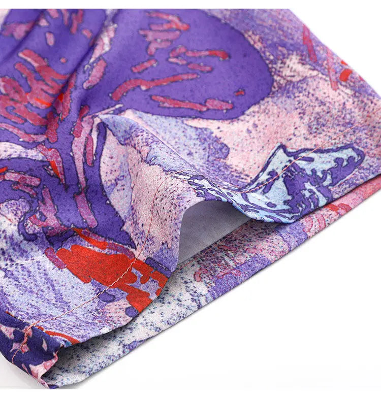 Women Short Sleeve Tie Dye Shirt