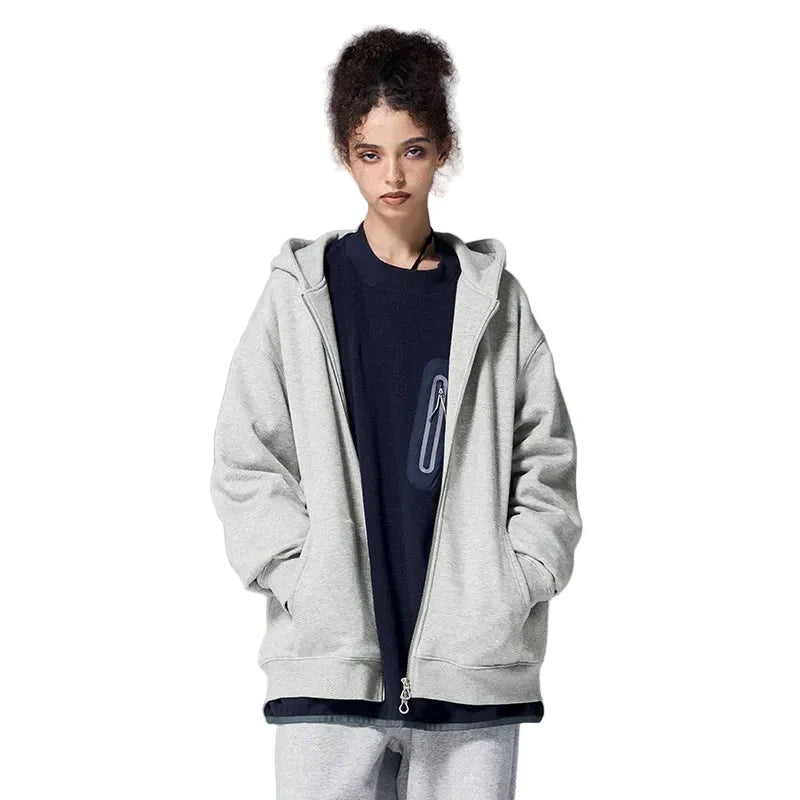 Trendiger Winter-Fleece-Hoodie