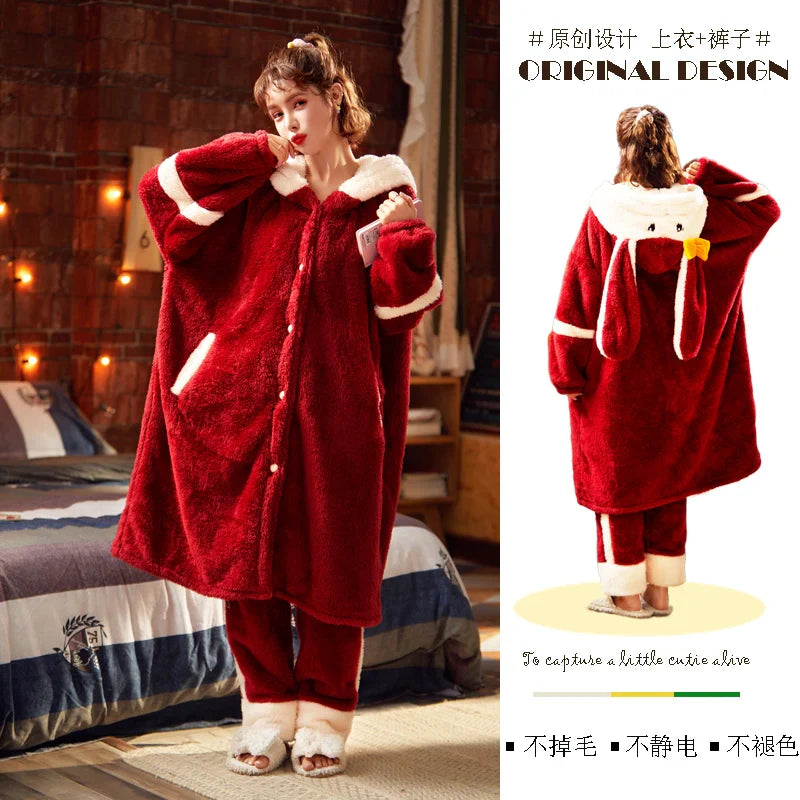 Crescent Moon Hooded Pyjamas