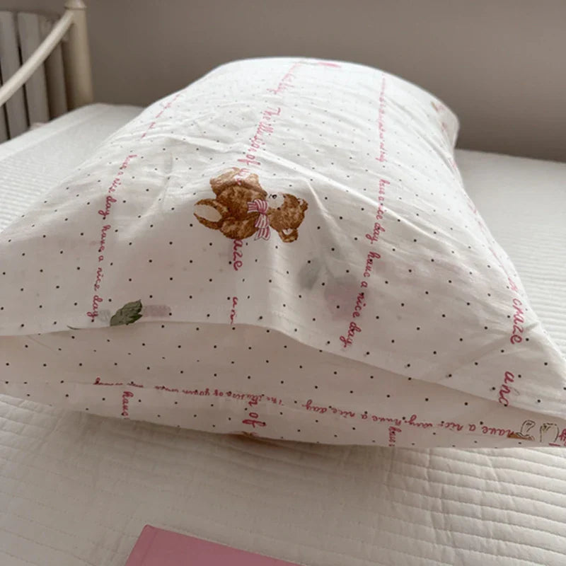 Colorful Bedding Girls Pillow Cover