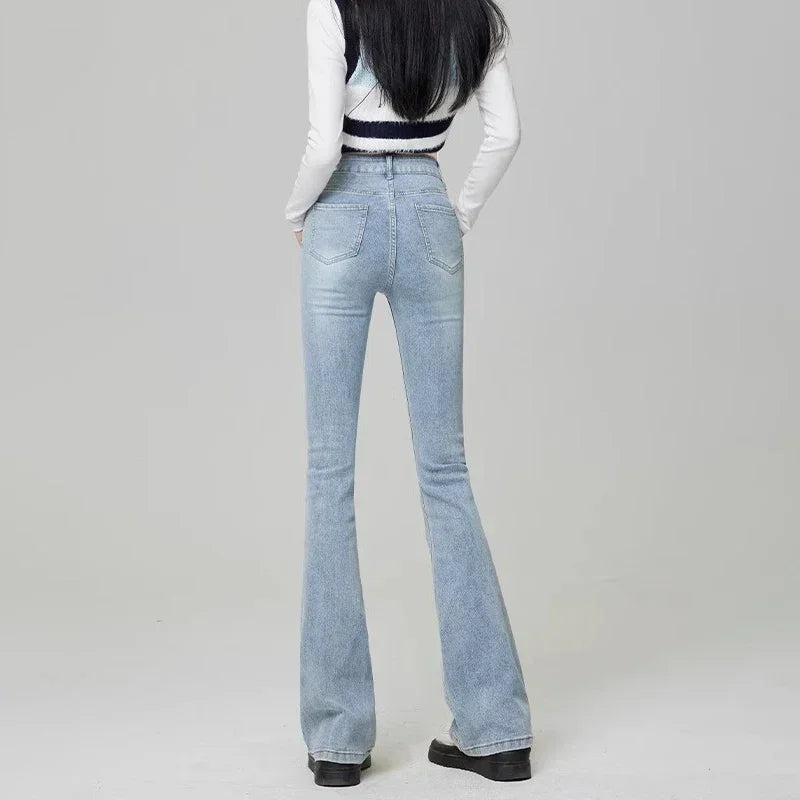 Flare High Waist Bell Bottom Jeans