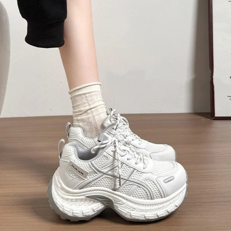 Cushioned insole Platform Sneakers