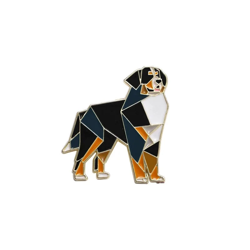 Red Lips Shape Enamel Brooches