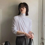 Women Solid Color Korean Style Long T-Shirt
