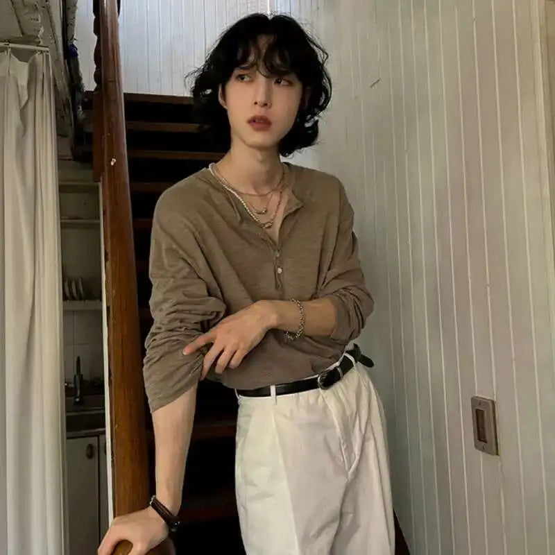 Camiseta casual de estilo coreano para mujer