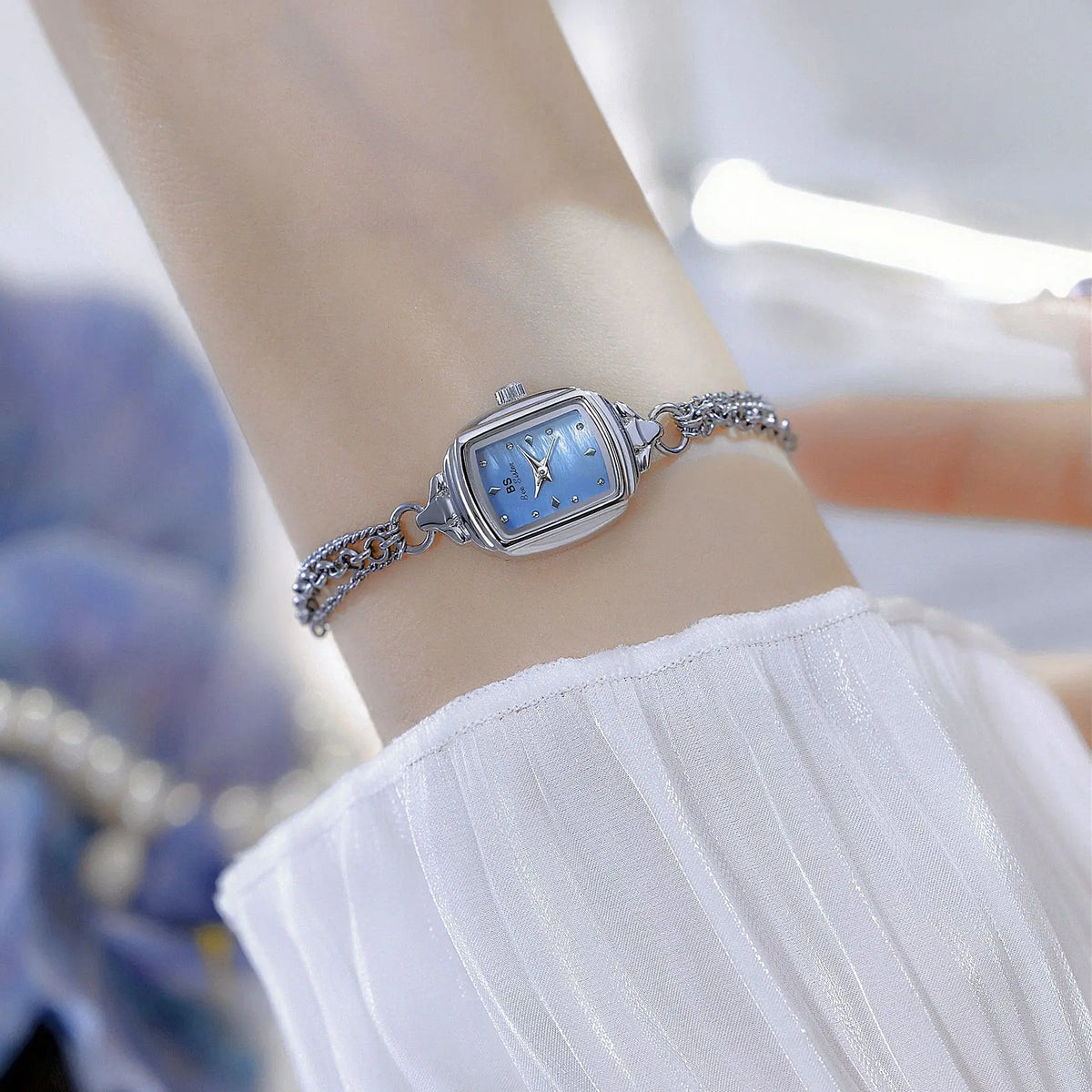 Elegant Bracelet Silver Watch