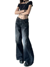 Acubi Black Vintage High Waist Jeans