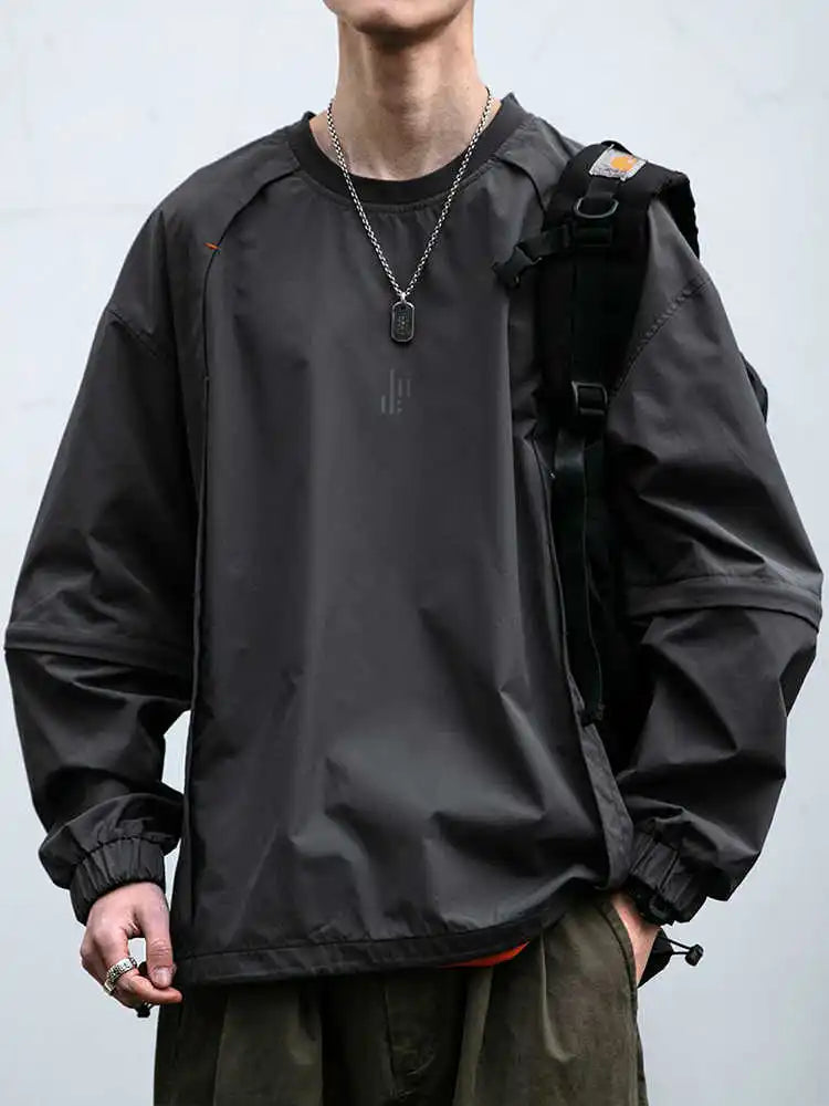 Lässiges Rundhals-Sweatshirt