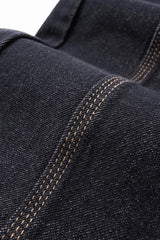 Navy Baggy Denim Jeans