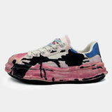 Retro Hand-Painted Graffiti Punk School Sneakers