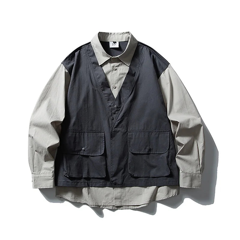 Soft Boy Double-layered Shirt