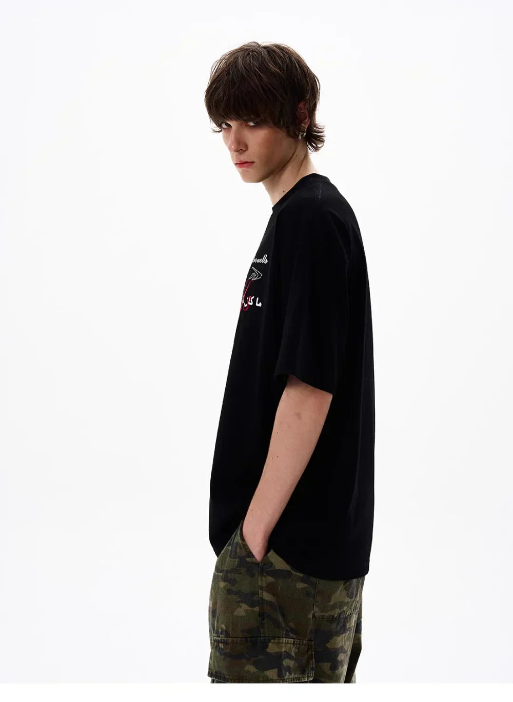 Vintage Letter Print Quoted T-Shirt