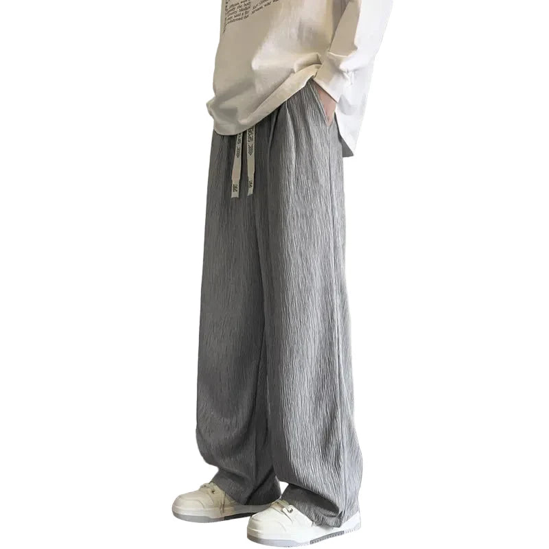 Vintage Oversized Wide Leg Silky Pants