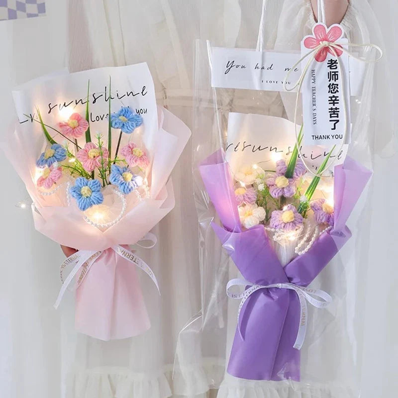 Wedding Bouquet Crochet Flowers
