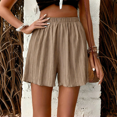 Y2K Pleated Flowy Shorts
