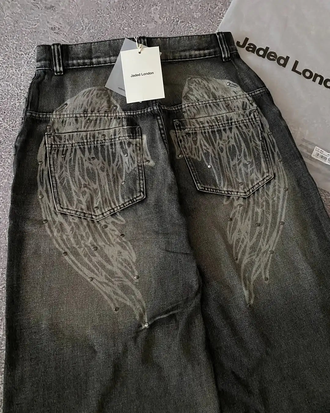 Rivet Design Flügelmuster High Jorts