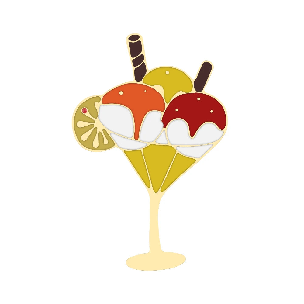 Enjoy Summer Holiday Brooches