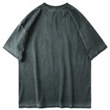 Dark Evil Eye Print Hip T-Shirt