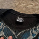Vintage Oversized Long Sleeve Gothic T-Shirt