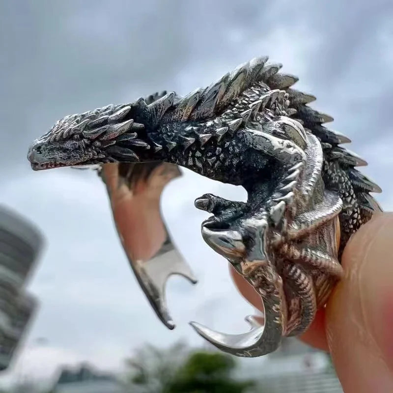 Dragon Wings Gothic Punk Rings