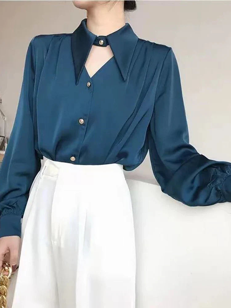 Corporate Girl Aushöhlungs-Shirt