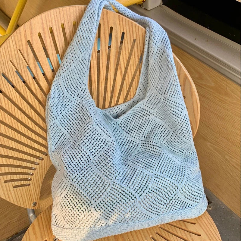 Retro Handgefertigte Häkeltasche für Damen