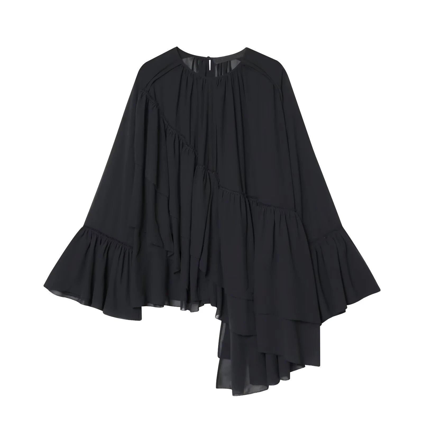Versatile Loose Butterfly Chiffon Blouse