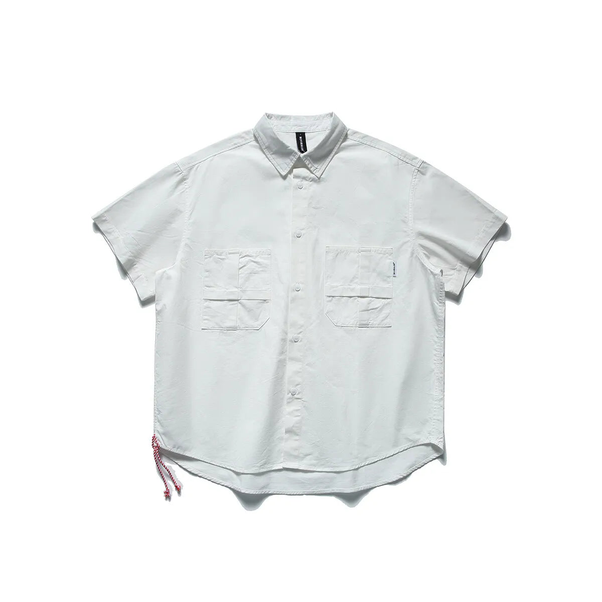 Solid Color Short Sleeve Shirt