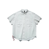 Solid Color Short Sleeve Shirt