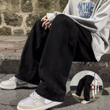 Gerade geschnittene Washed-Hose