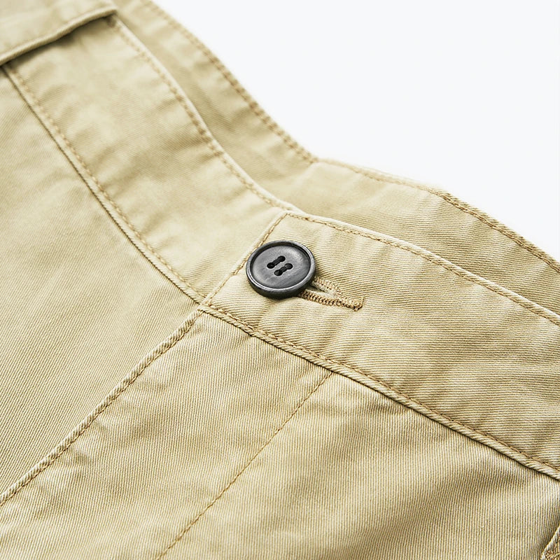 Vintage Casual Washed Cargo Pants